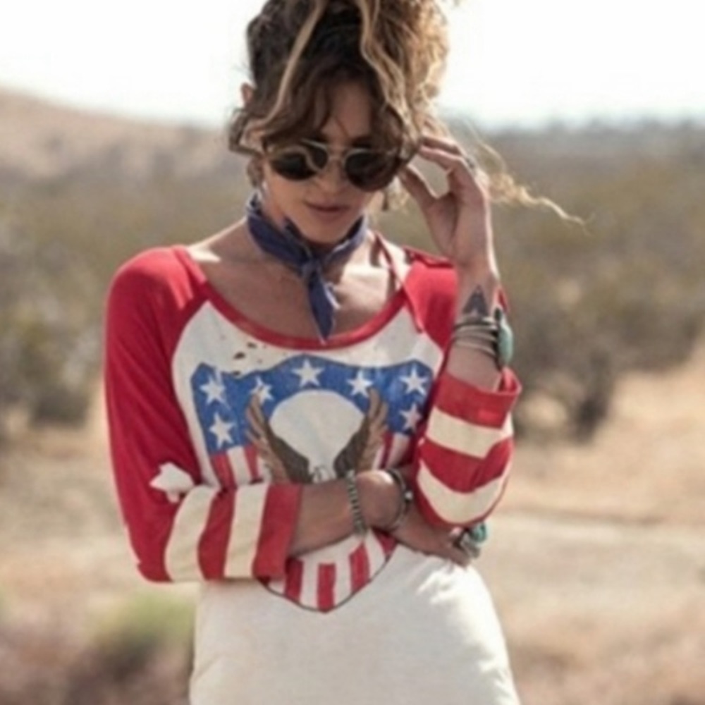 FOUND !!! Captain America dress Spell& Gypsy size S/M/L - Picture 2 of 2